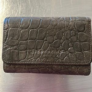 Liebskind Croco leather wallet